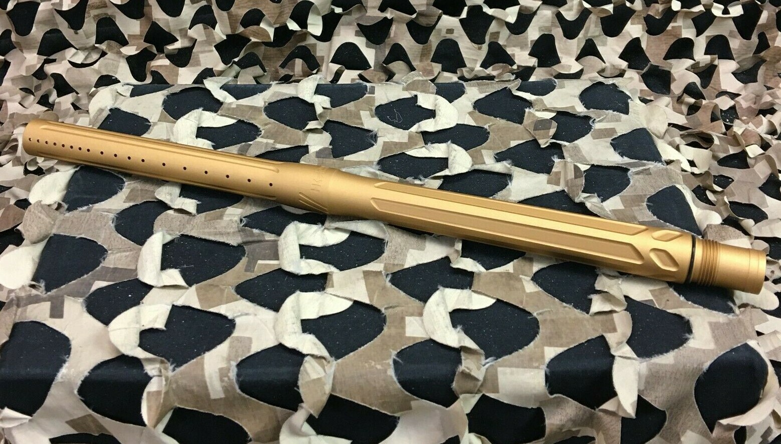 NEW HK Army 15" XV One Piece Barrel - Autococker - Dust Gold-.685
