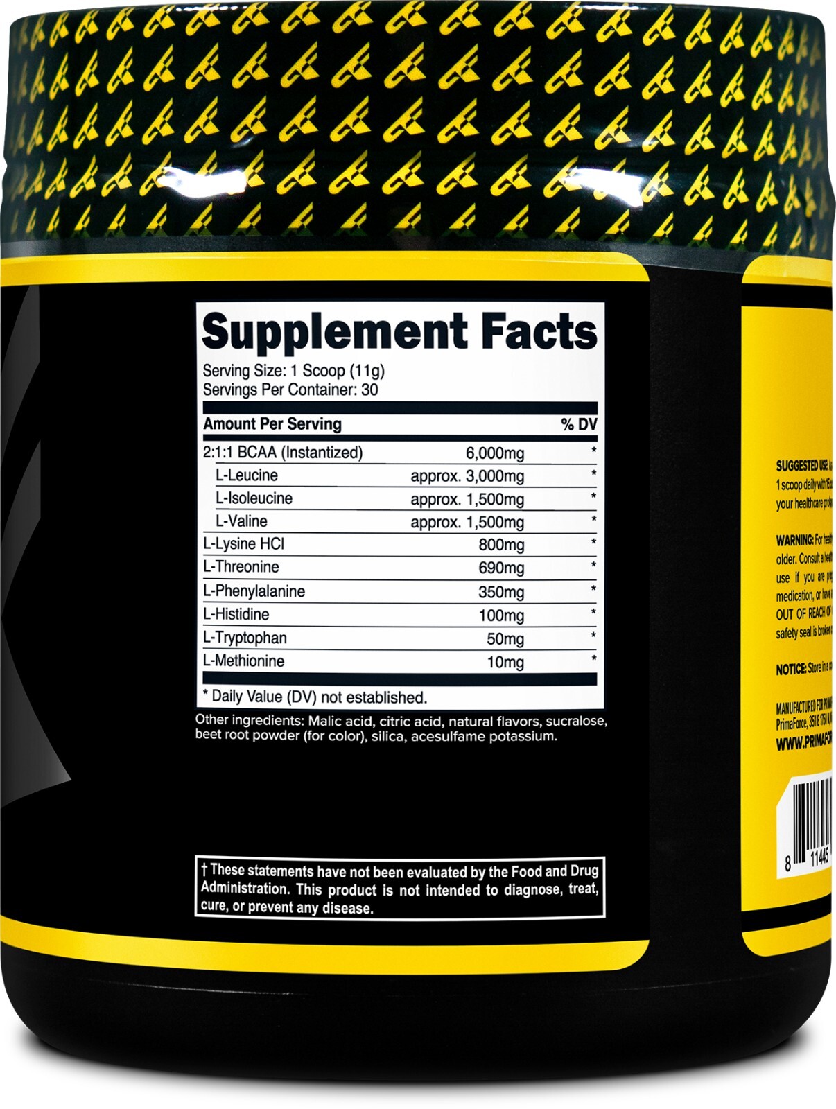 PrimaForce EAA Powder 30 Servings (Tropical Punch) - Essential Amino Acids