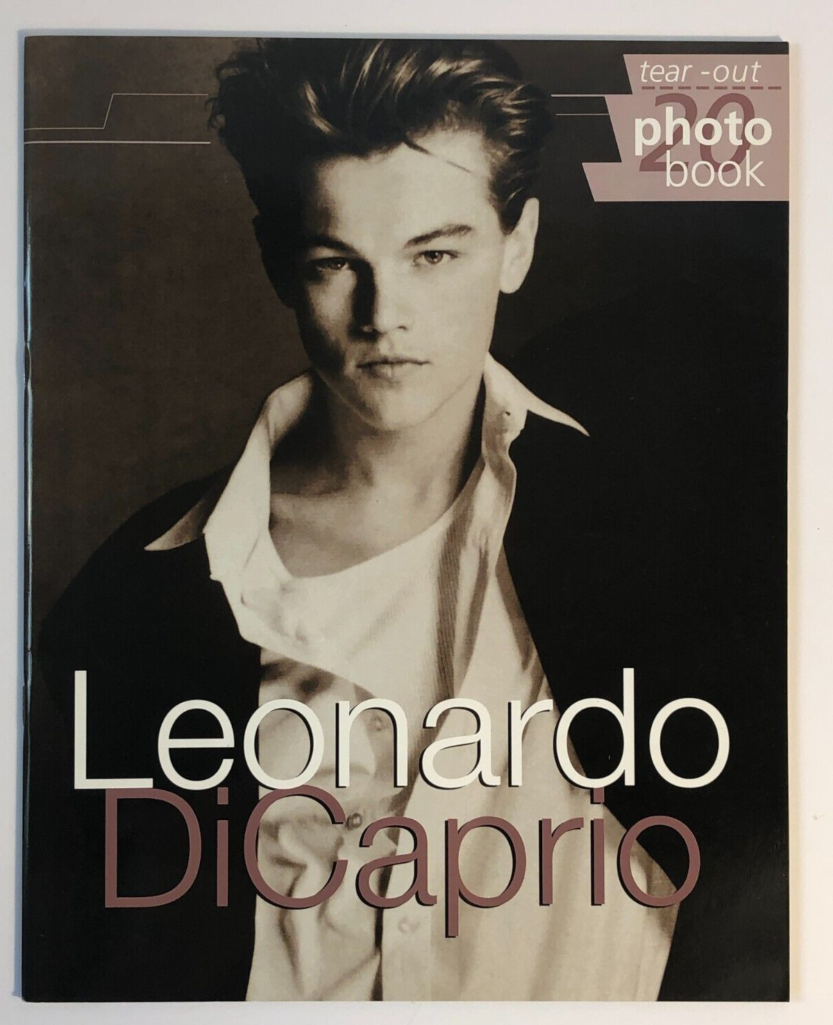 LEONARDO DiCAPRIO  - Tear-Out Photo Book Imported from 1997 (20 Large Photos)