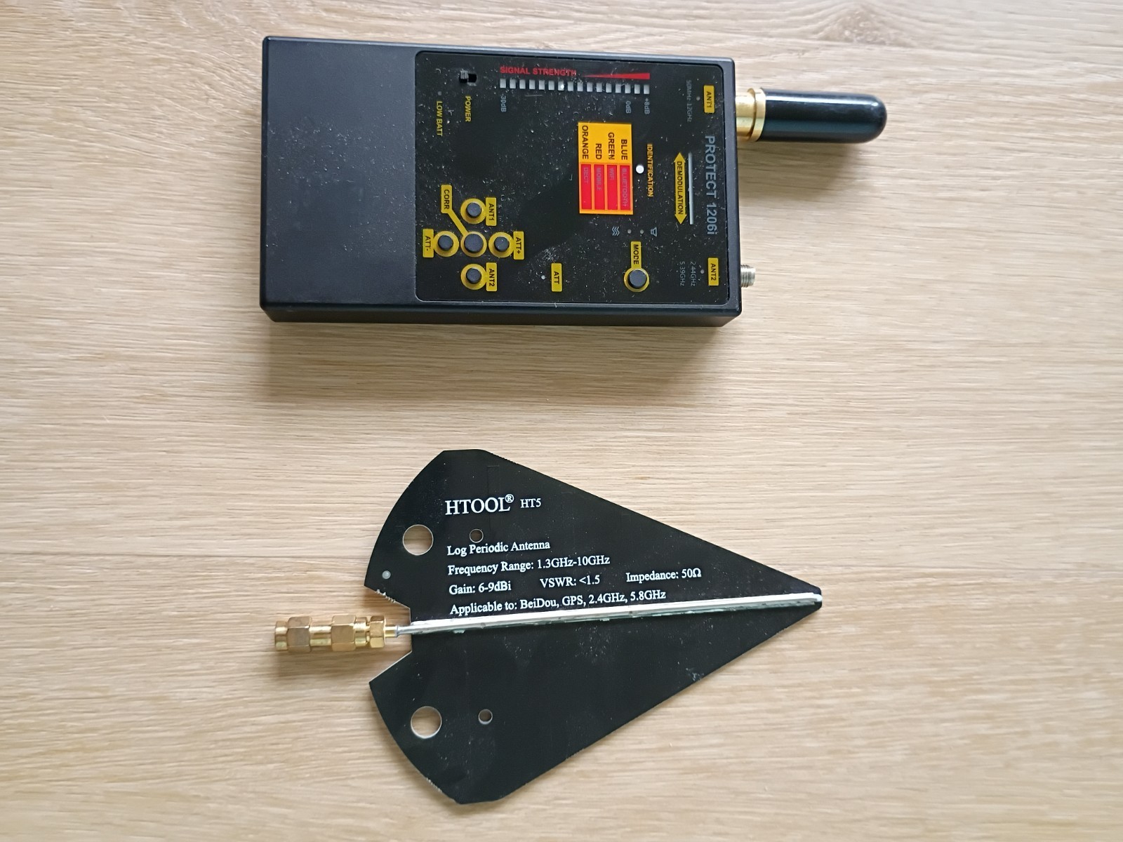 Protect 1206i Radio Field Bug Detector