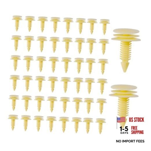 Ohleats Front Door Trim Panel Retainers Clips - OEM Number 10153057 - 50 PCS