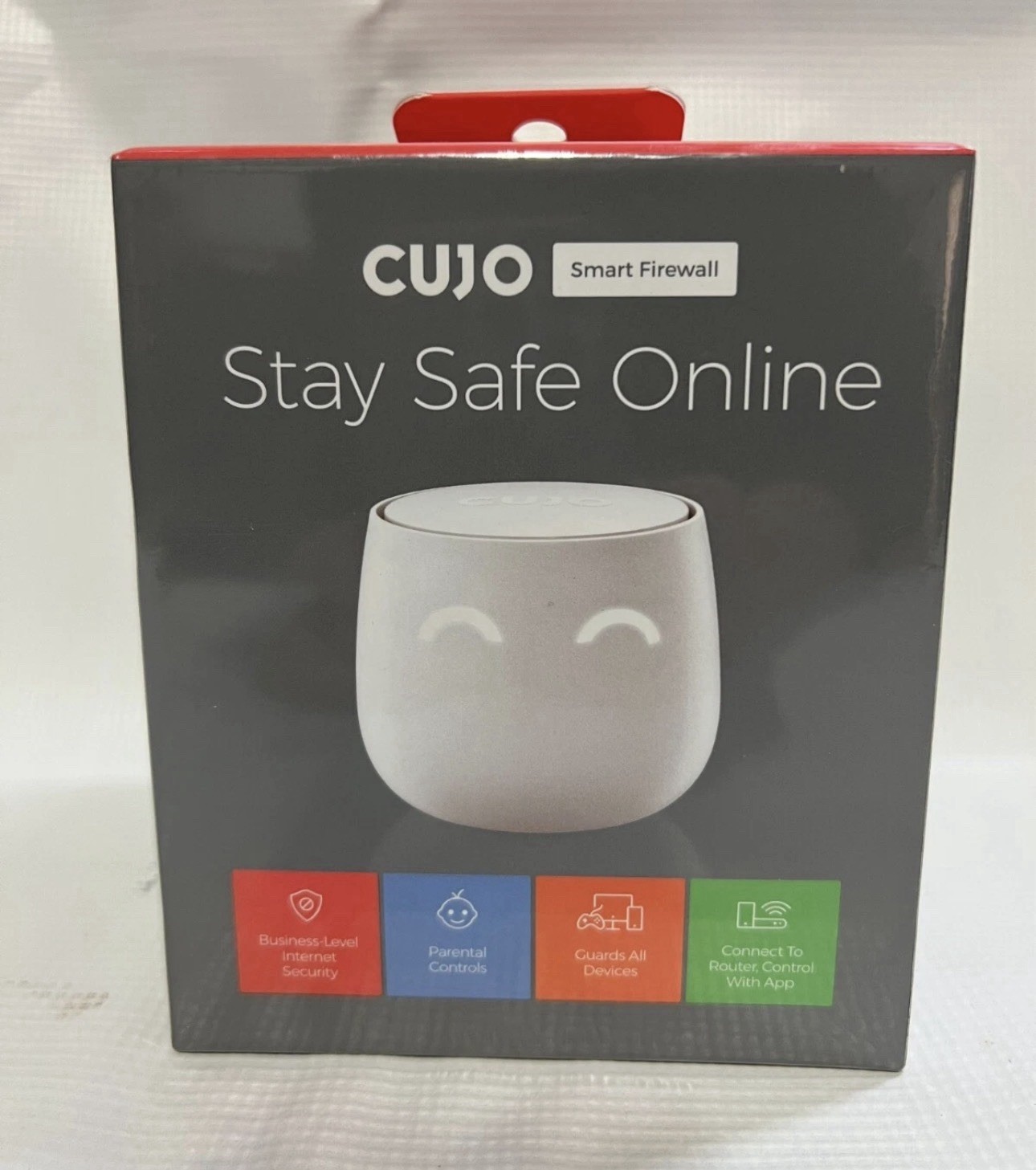 CUJO Smart Firewall Network Router Stay Safe Online, Parental Controls BRAND NEW