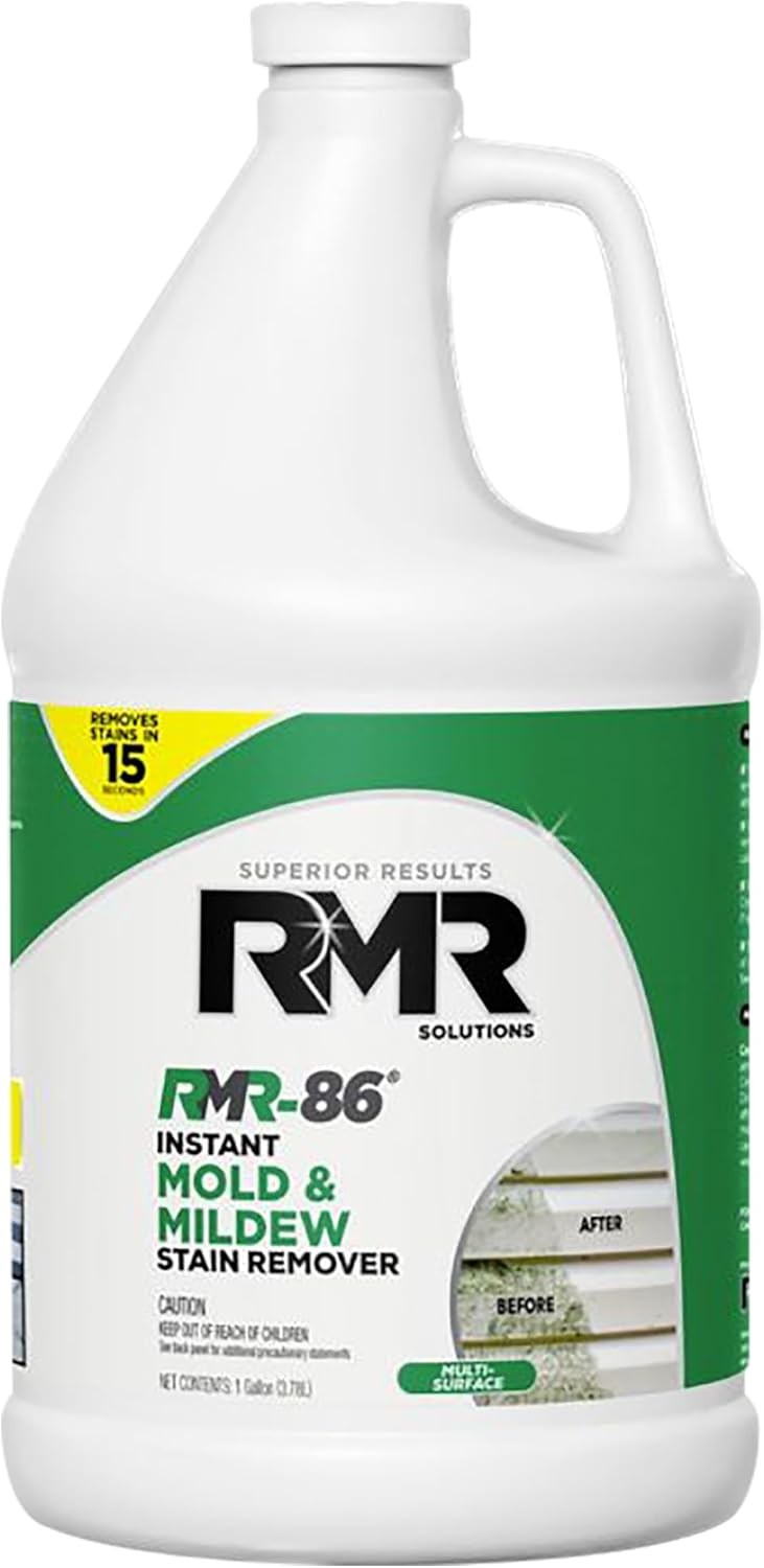 RMR-86 Instant Mold and Mildew Stain Remover Spray - 128 Fl Oz (Pack of 1)