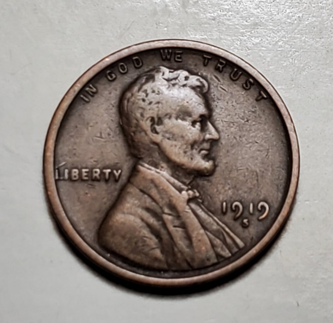 1919 S LINCOLN WHEAT PENNY #C4726