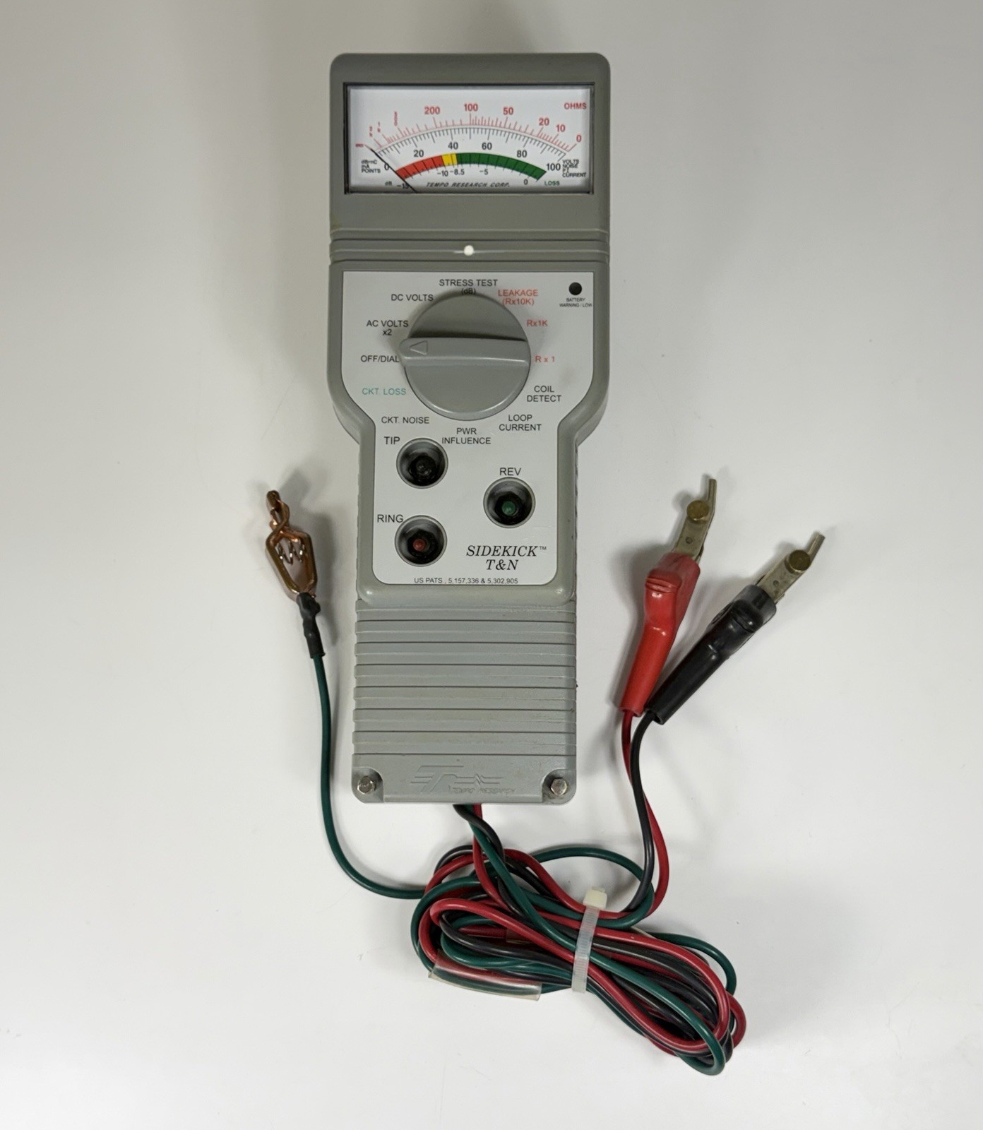 Tempo Sidekick T&N Tester for Stress, Leakage, Transmission & Noise Tests