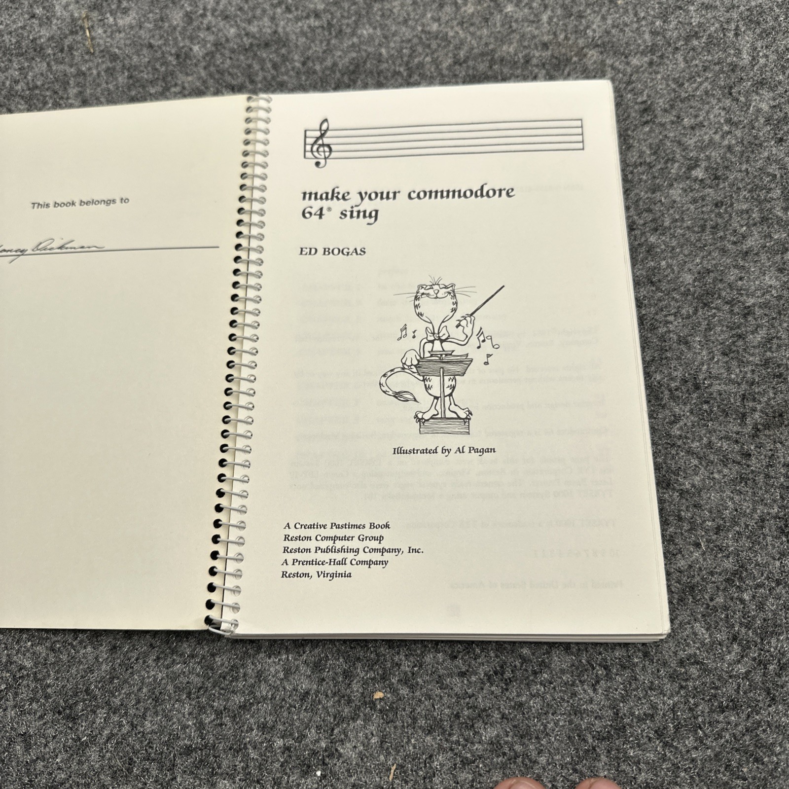 Make Your Commodore 64 Sing Book 1984