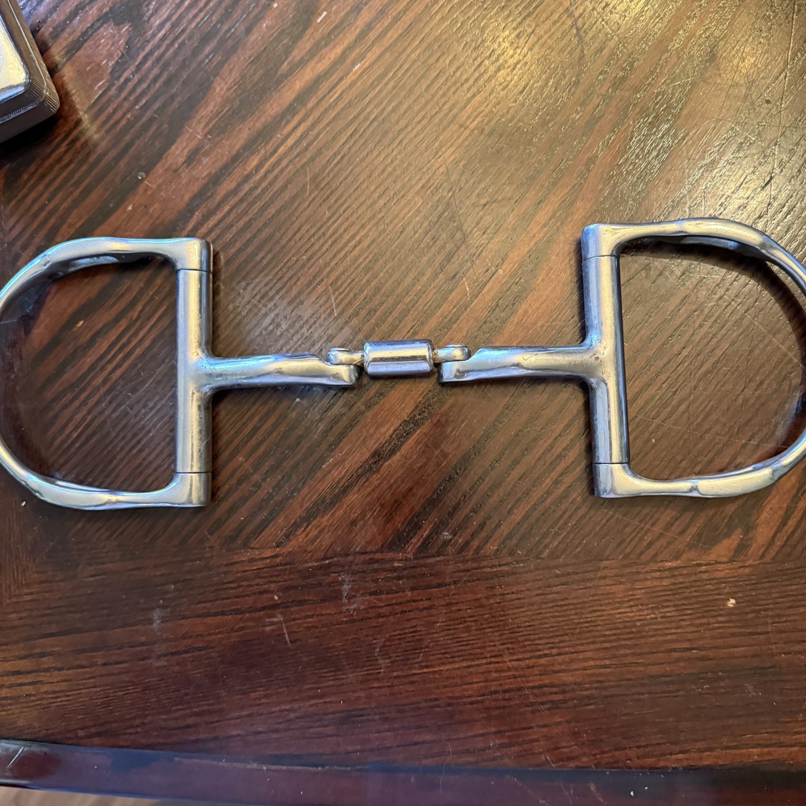 Myler English Dee Ring with Hooks Mullen Tripe Barrel 5-1/4"