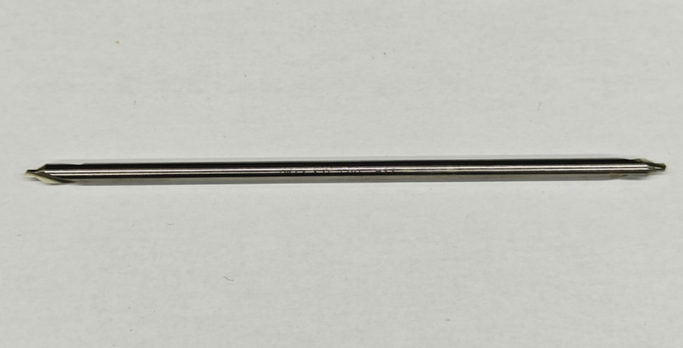 #2 Combined Drill and Countersink 6" Long HSS - Center Drill