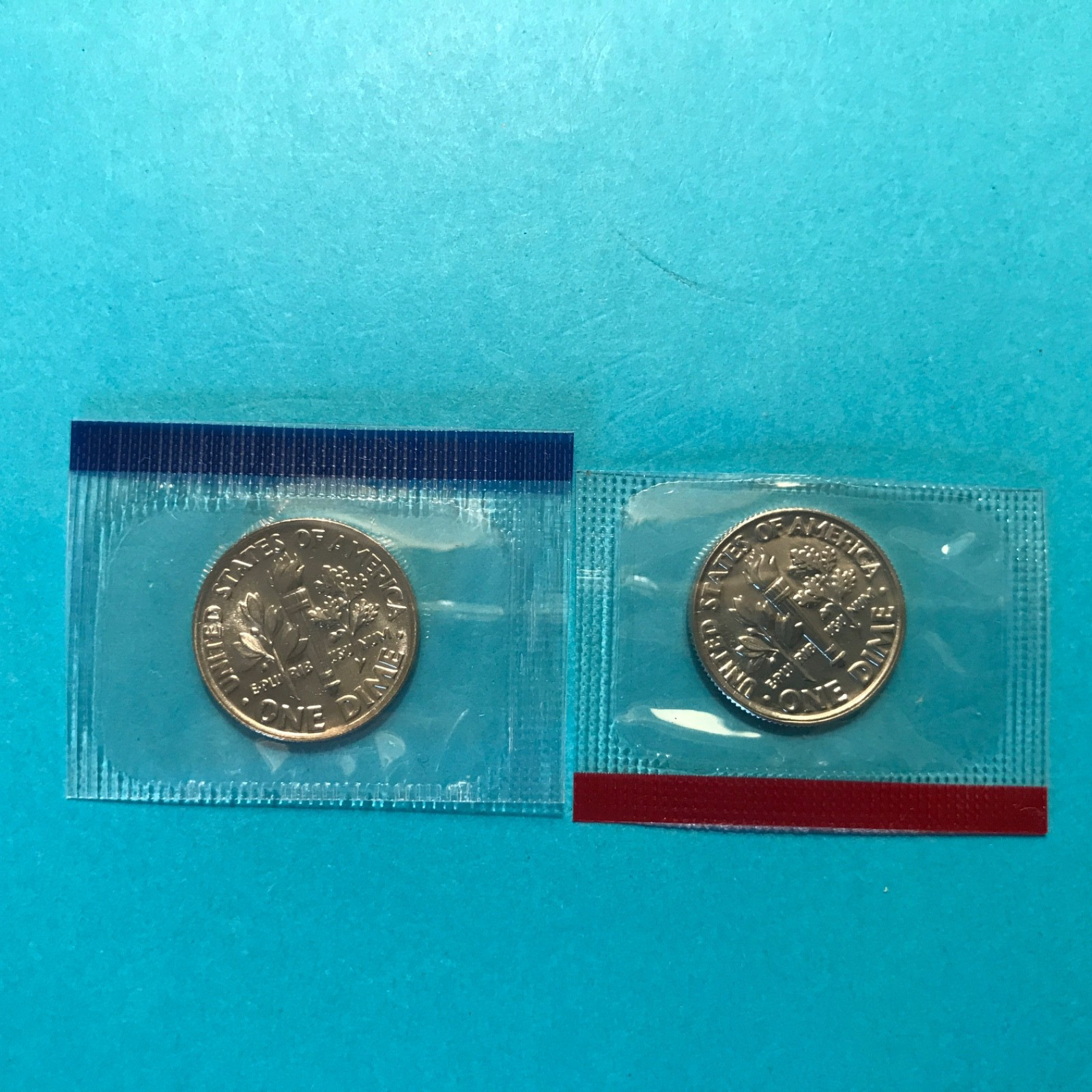 1996 P&D Roosevelt Dime US Mint Cello Unc FREE SHIP