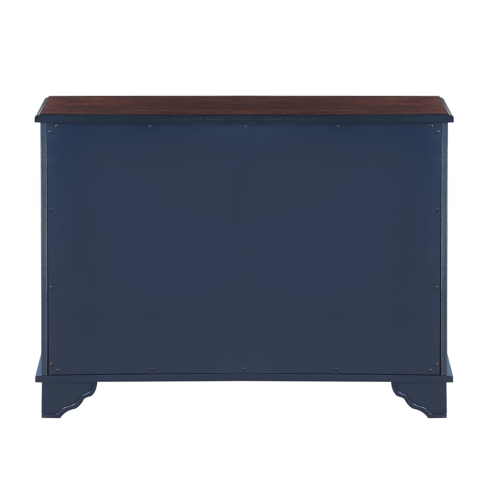 40" Console Table with Storage Shelf, Retro Entryway Table with Adjustable Sto