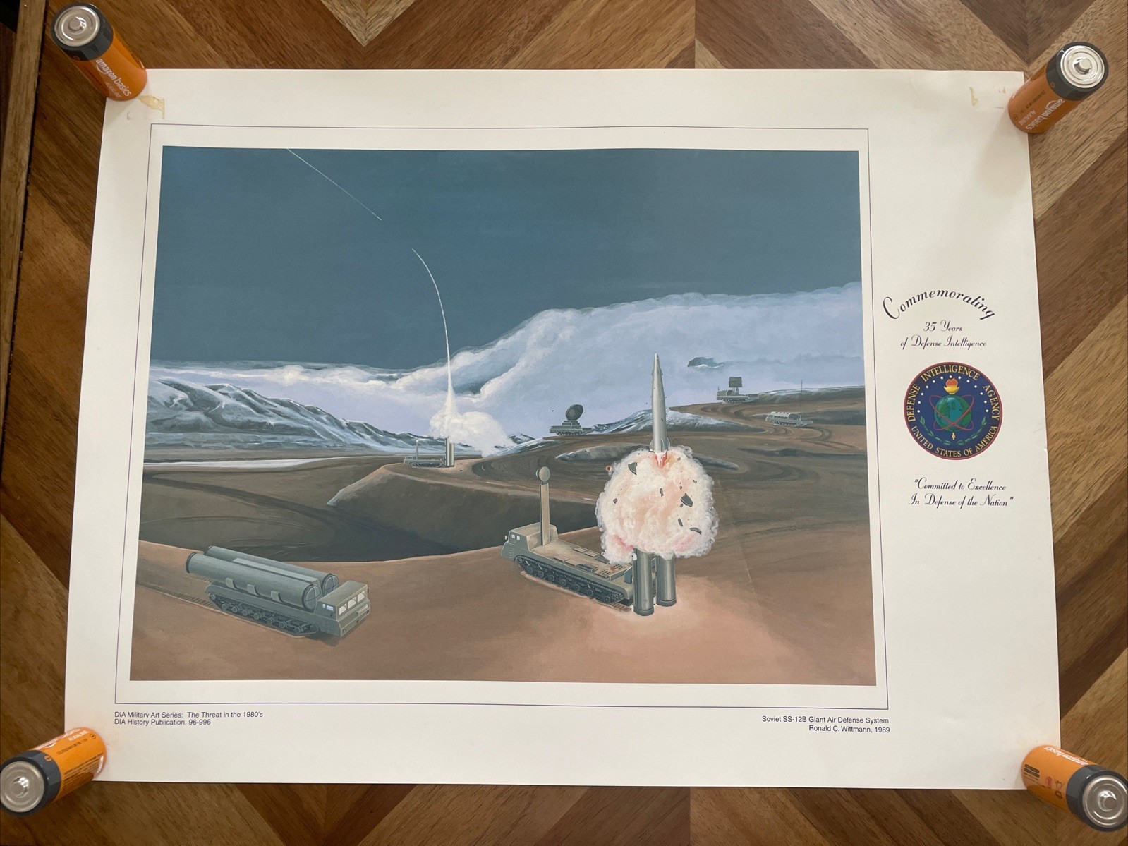DIA MILITARY ART SERIES SOVIET SS 12B GIANT AIR DEFENSE SYSTEM