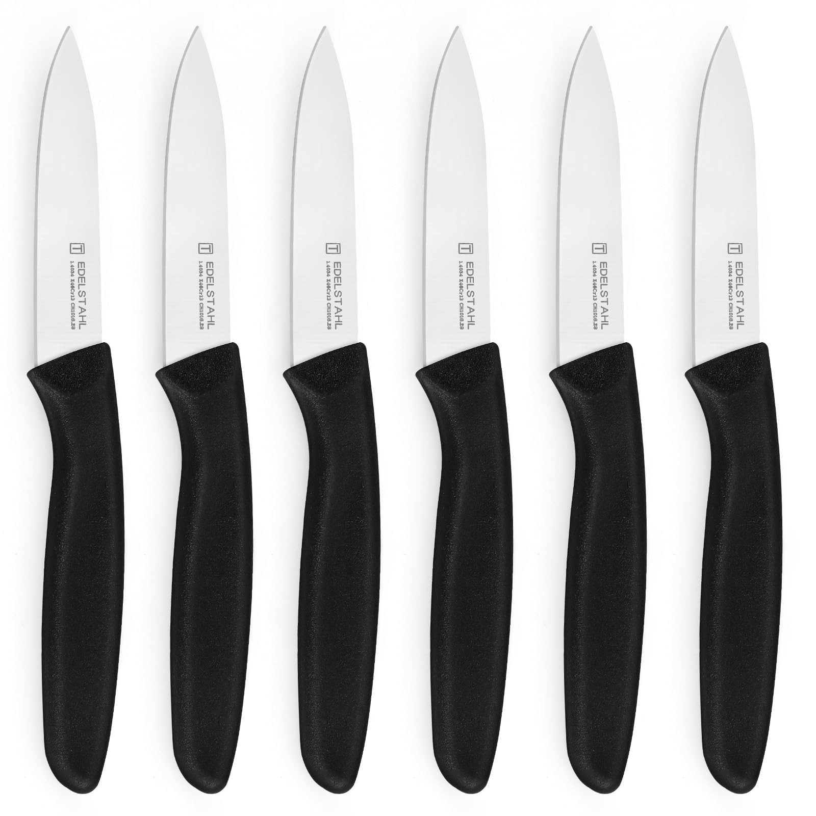 targzier Paring Knife Set of 6,Premium Paring Knives,Stainless Steel Vegetabl...