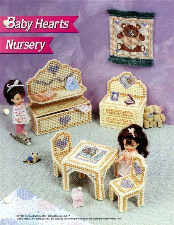 ANNIES FASHION DOLL BABY HEARTS NURSERY PC DESIGNS