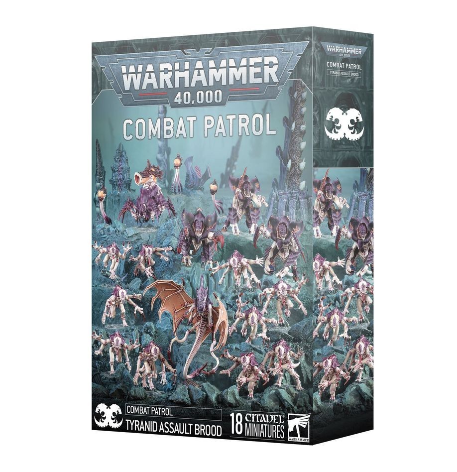 ⚔️ONE-CLICK - WARHAMMER 40K - TYRANIDS COMBAT PATROL + MAWLOC / TRYGON - NIB ⚔️