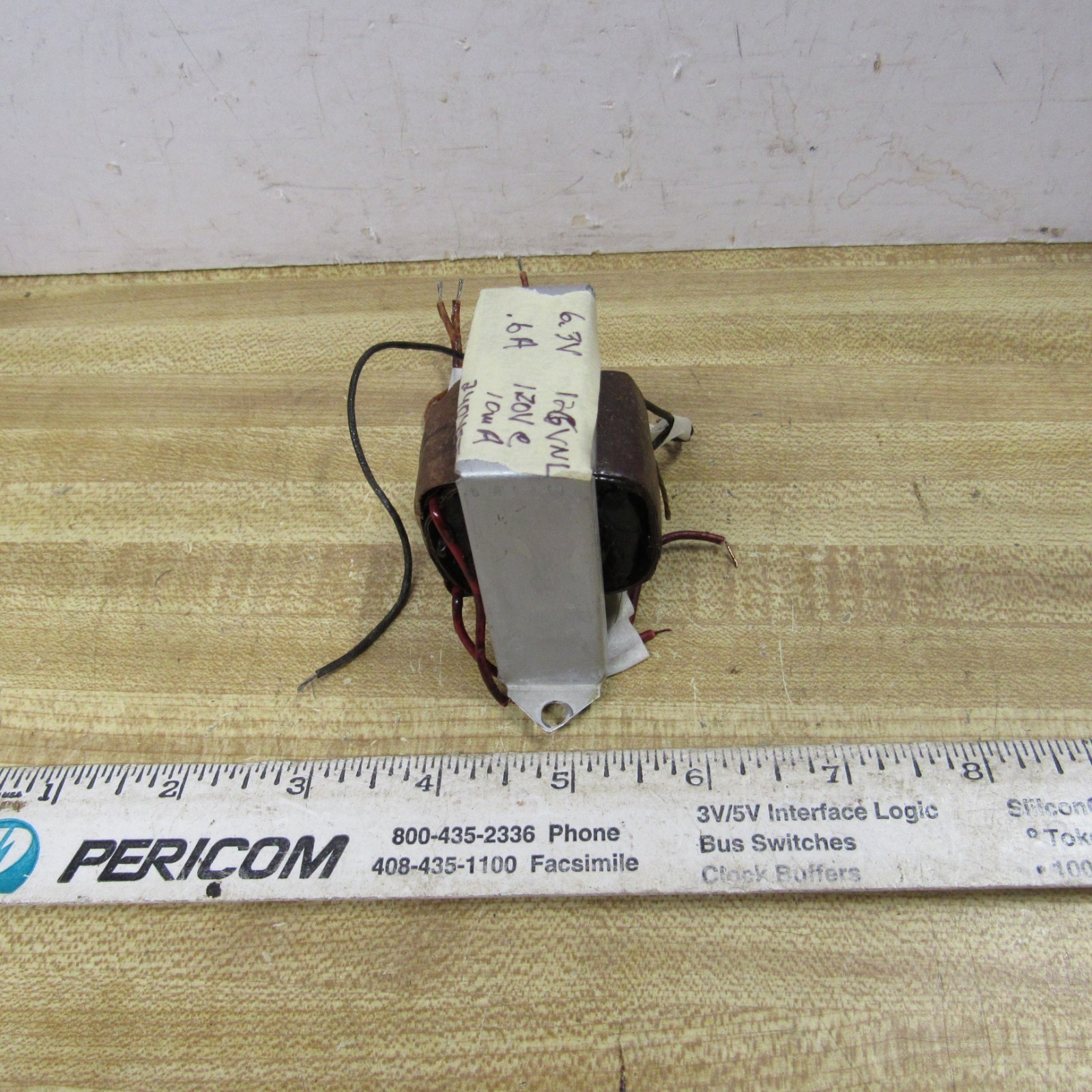 TRANSFORMER POWER 120V  6.3V