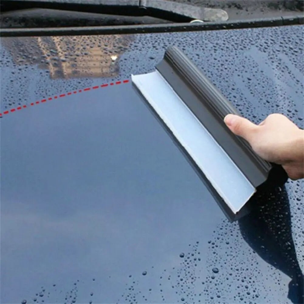 Soft Silicone Car Water Wiper Squeegee Window Cleaning Scraper