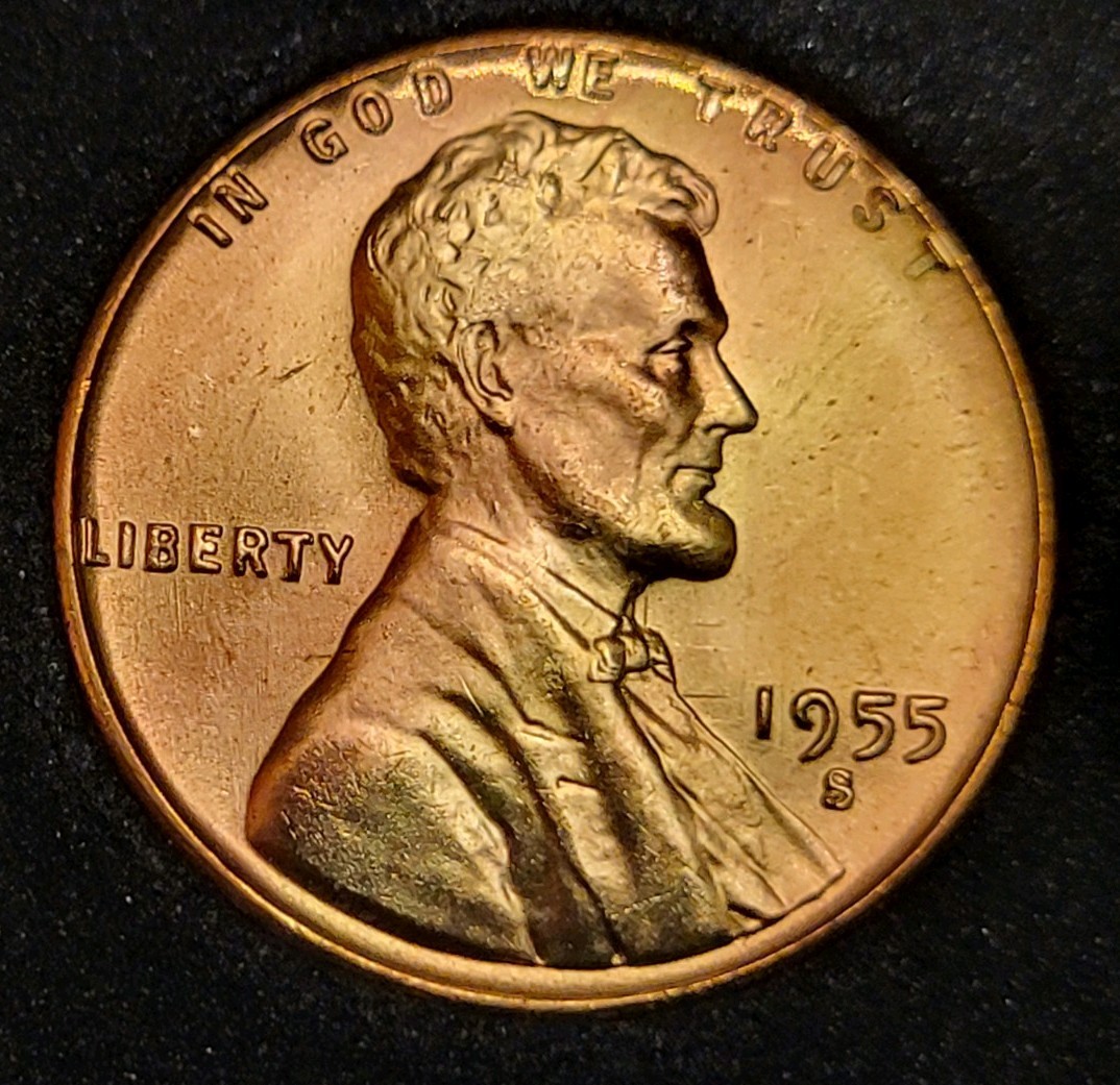 LINCOLN WHEAT CENT ERROR GREEN 💚 RARE