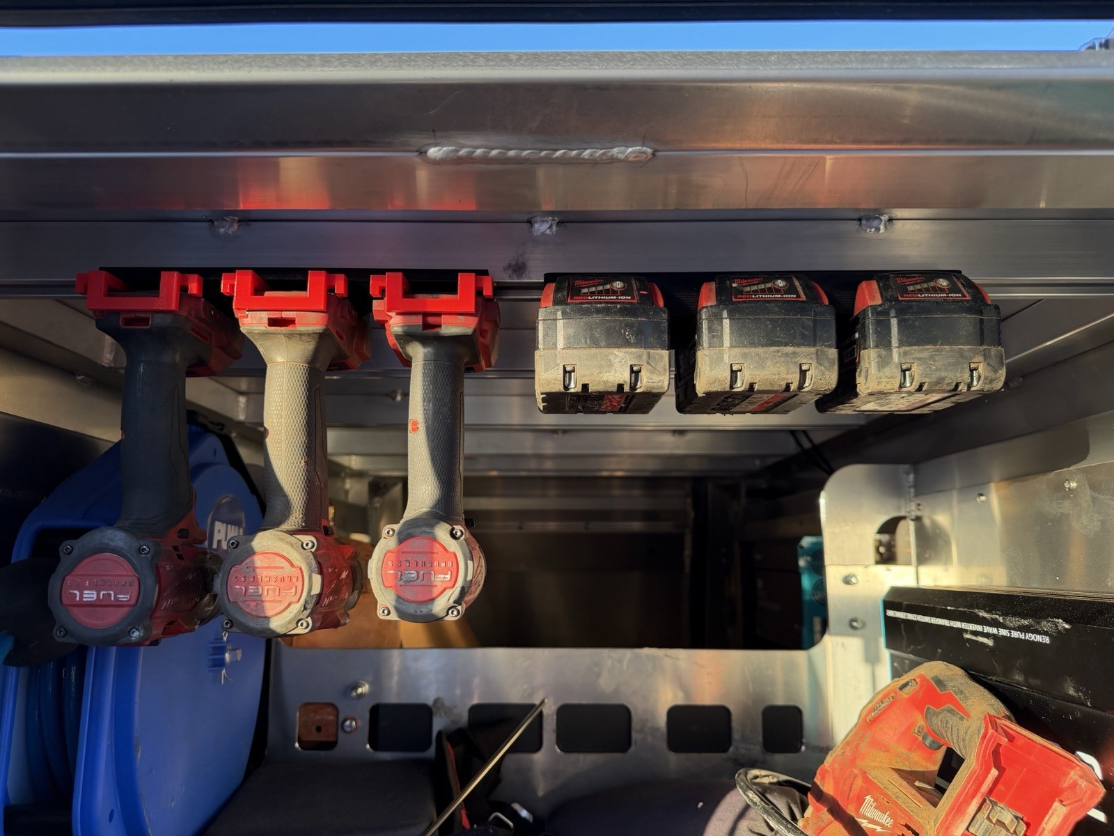 Milwaukee M18 Compatible Tool Holder Wall Mount | 3D Printed Storage Rack