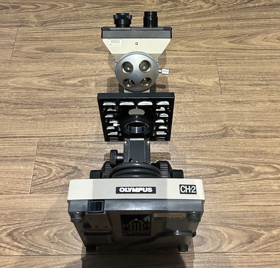 Olympus CH-2 CHT Microscope Body W/ CH-BI45-2 Binocular Head
