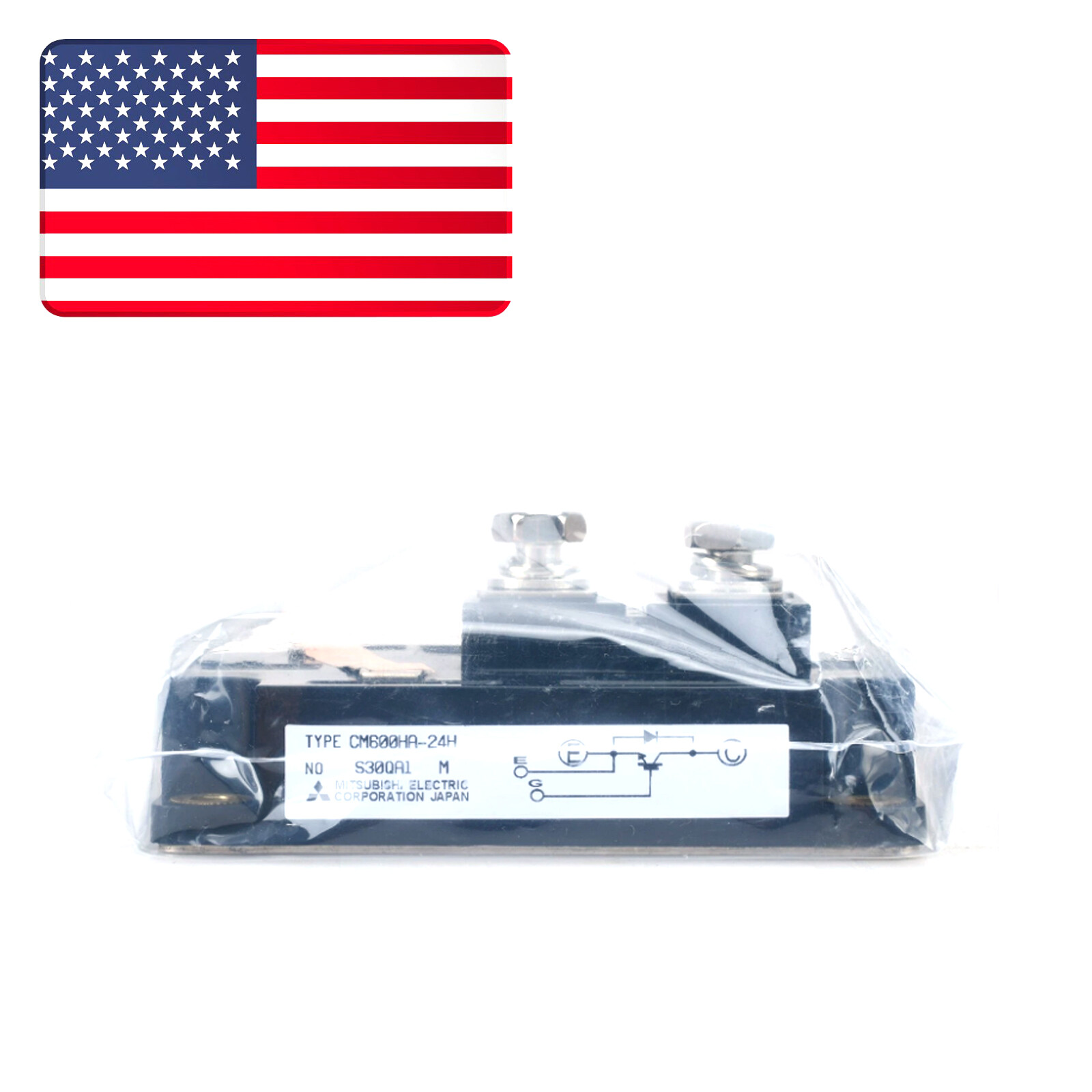 1PCS  New In Box MITSUBISHI CM600HA-24H IGBT Module- US Stock