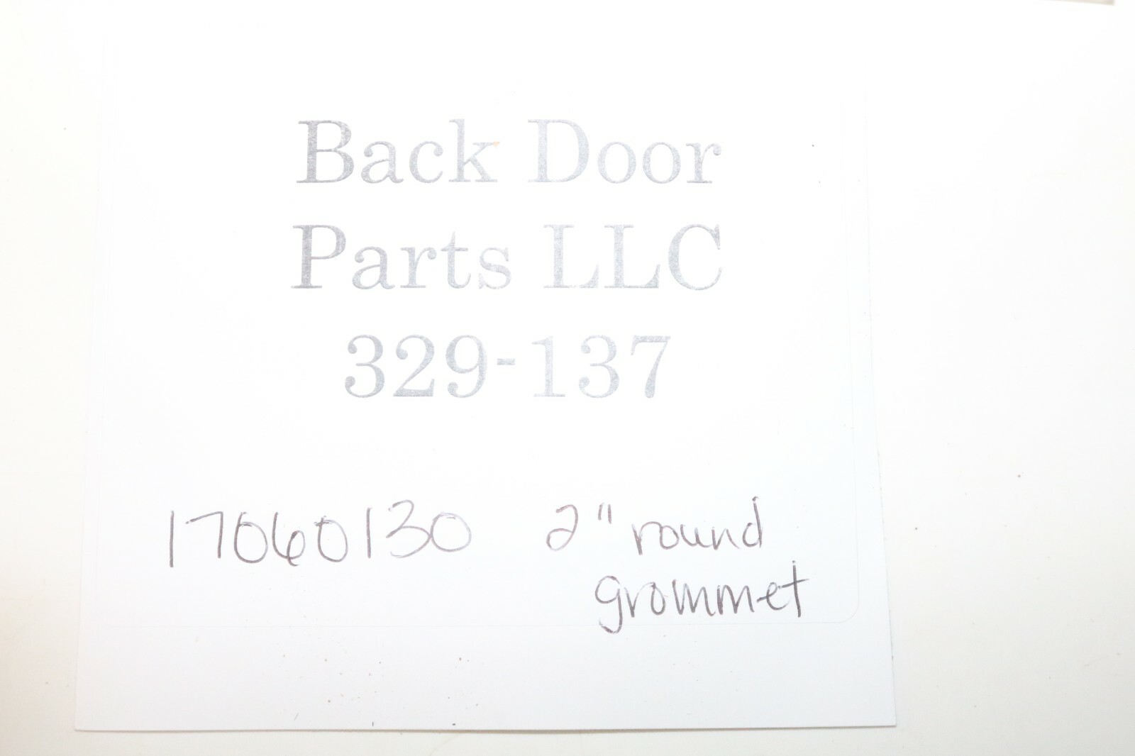 2" Round Grommet 17060130