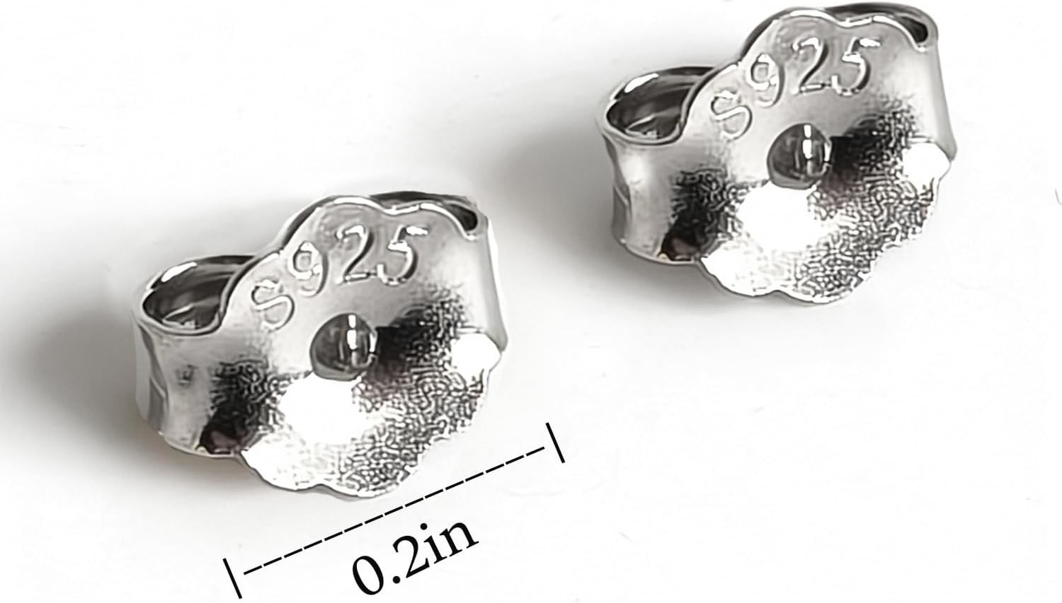 14K Gold Plated Earring Backs - 12 pcs Hypoallergenic for Sensitive Ears