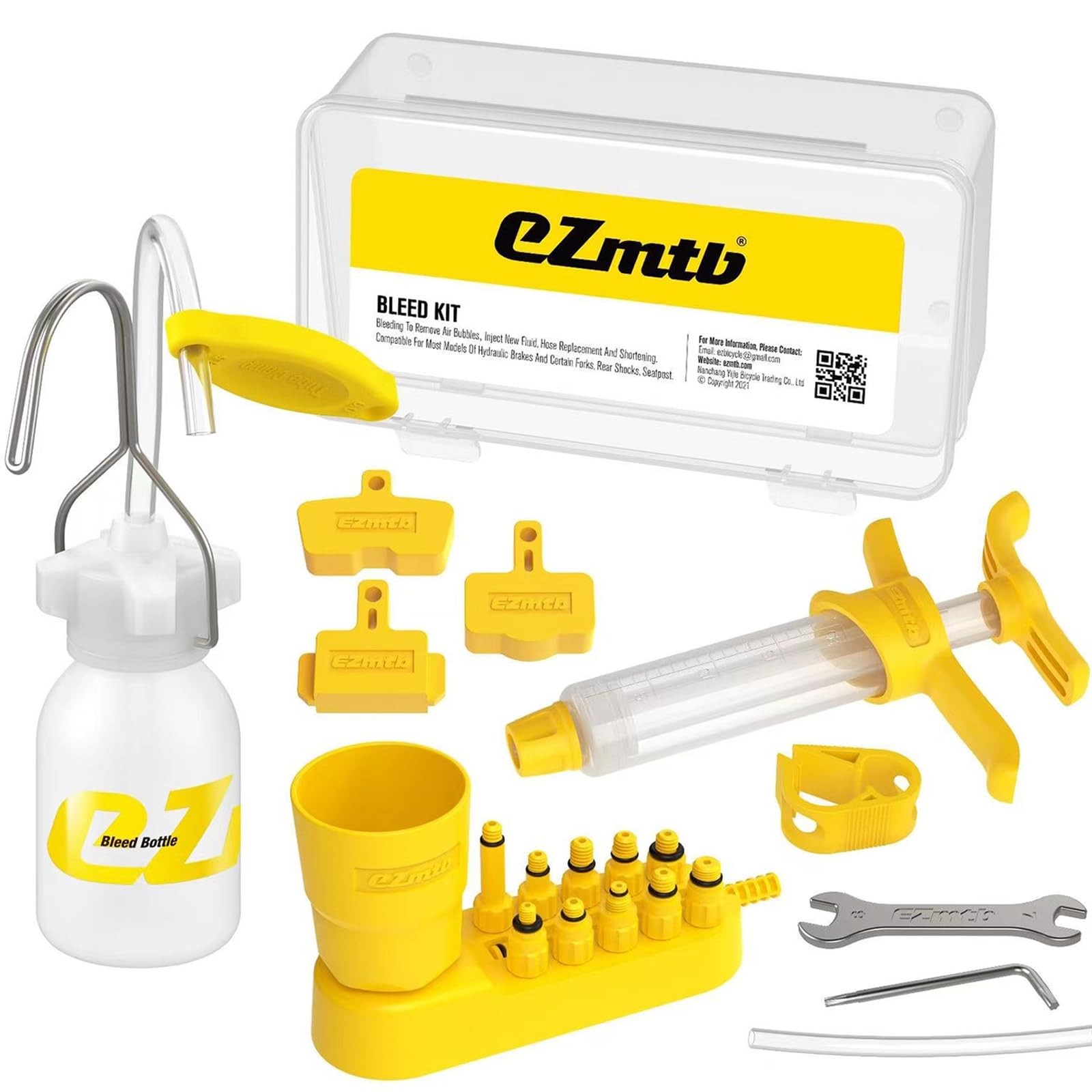 Brake Bleed kit, Bleeder Hydraulic Disc Brake Bleed Kit Tool Bicycle Tool Dis...