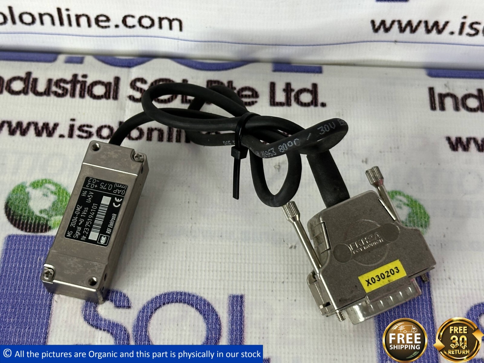 RSF Elektronik MS 20.04-0MZ H4 Electronic Linear Encoder With Read Head Cable