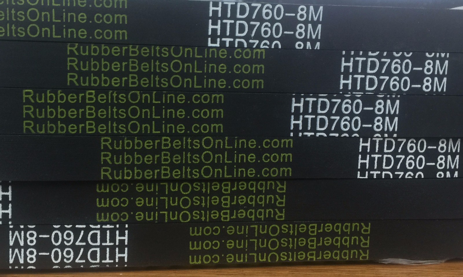 HTD 760-8M 15mm Width 8mm Pitch 95T Synchronous Timing Belt for Stepper Motor