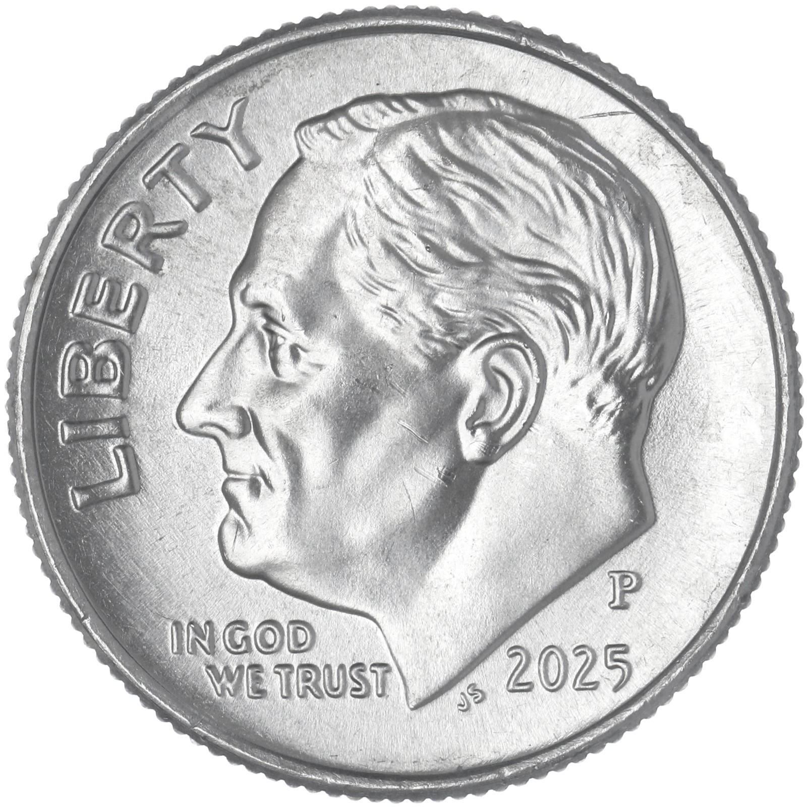 2025 P Roosevelt Dime BU