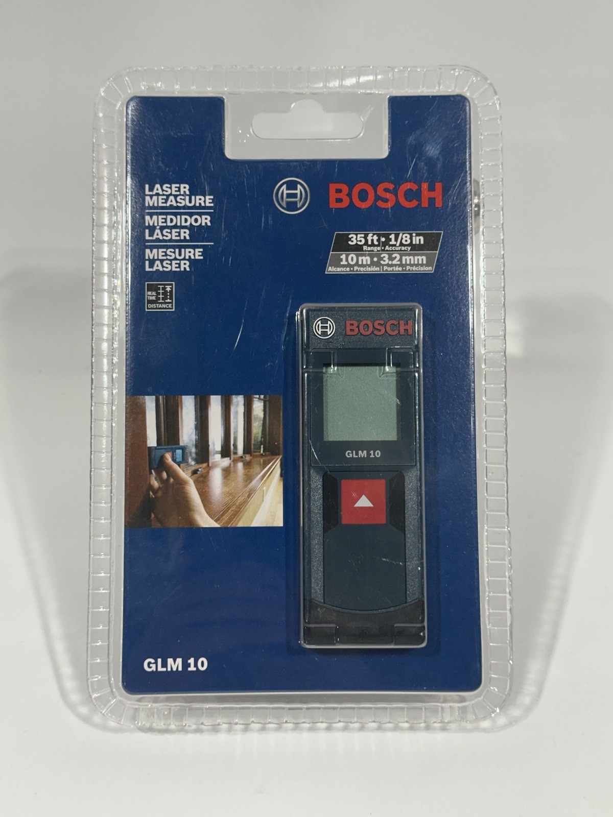 Bosch GLM 10 Laser Measure Distance Meter 35ft 10m Precision Tool New Sealed