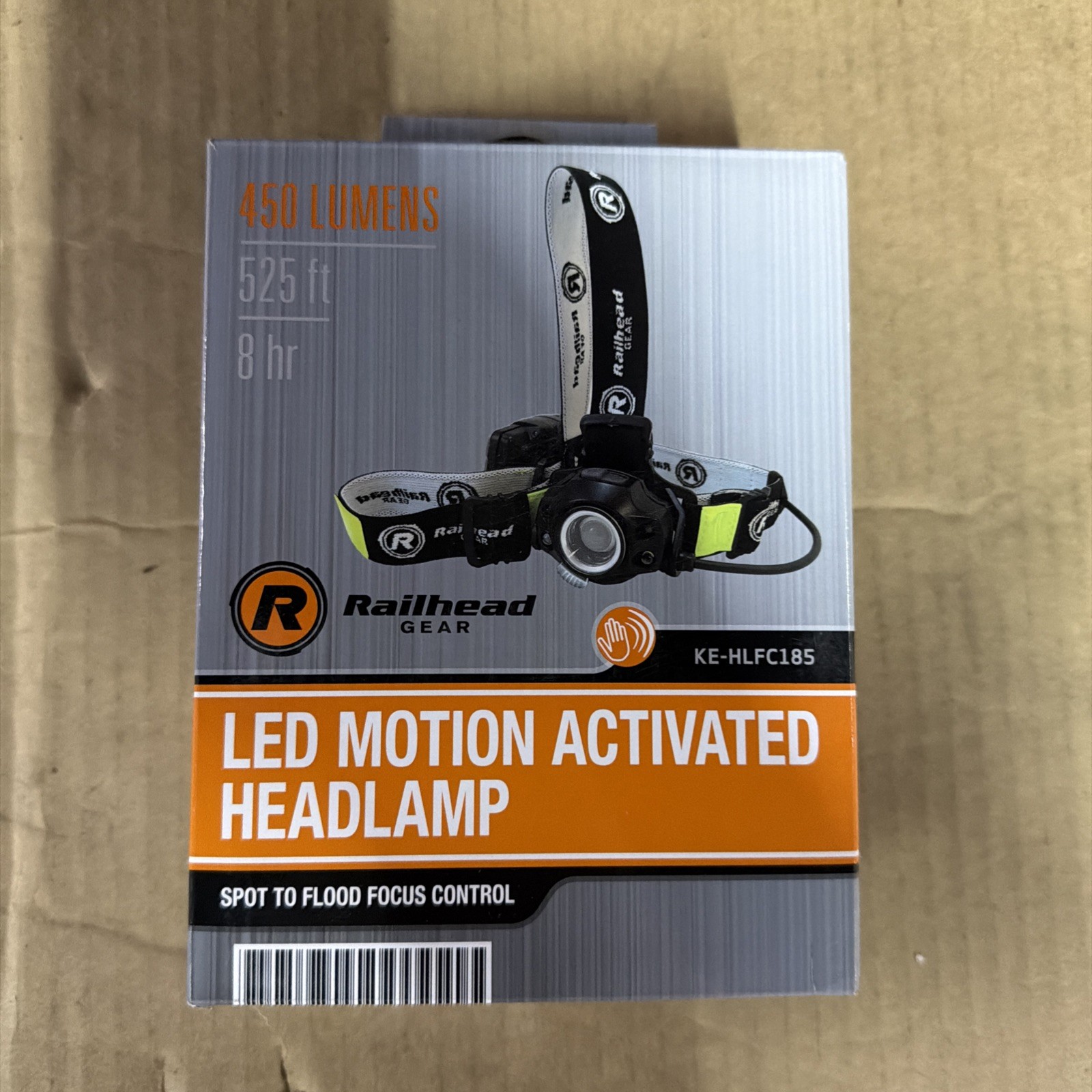 Railhead Gear Ke-Hlfc185 K&E Gear 230 Lumens, Led Black Headlamp