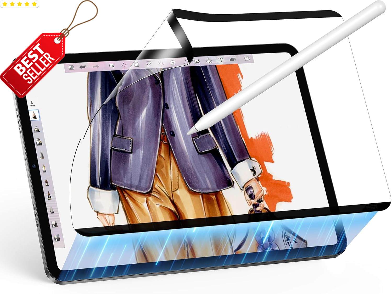Paper Feel Magnetic Screen Protector iPad Pro 12.9 Detachable Matte - US