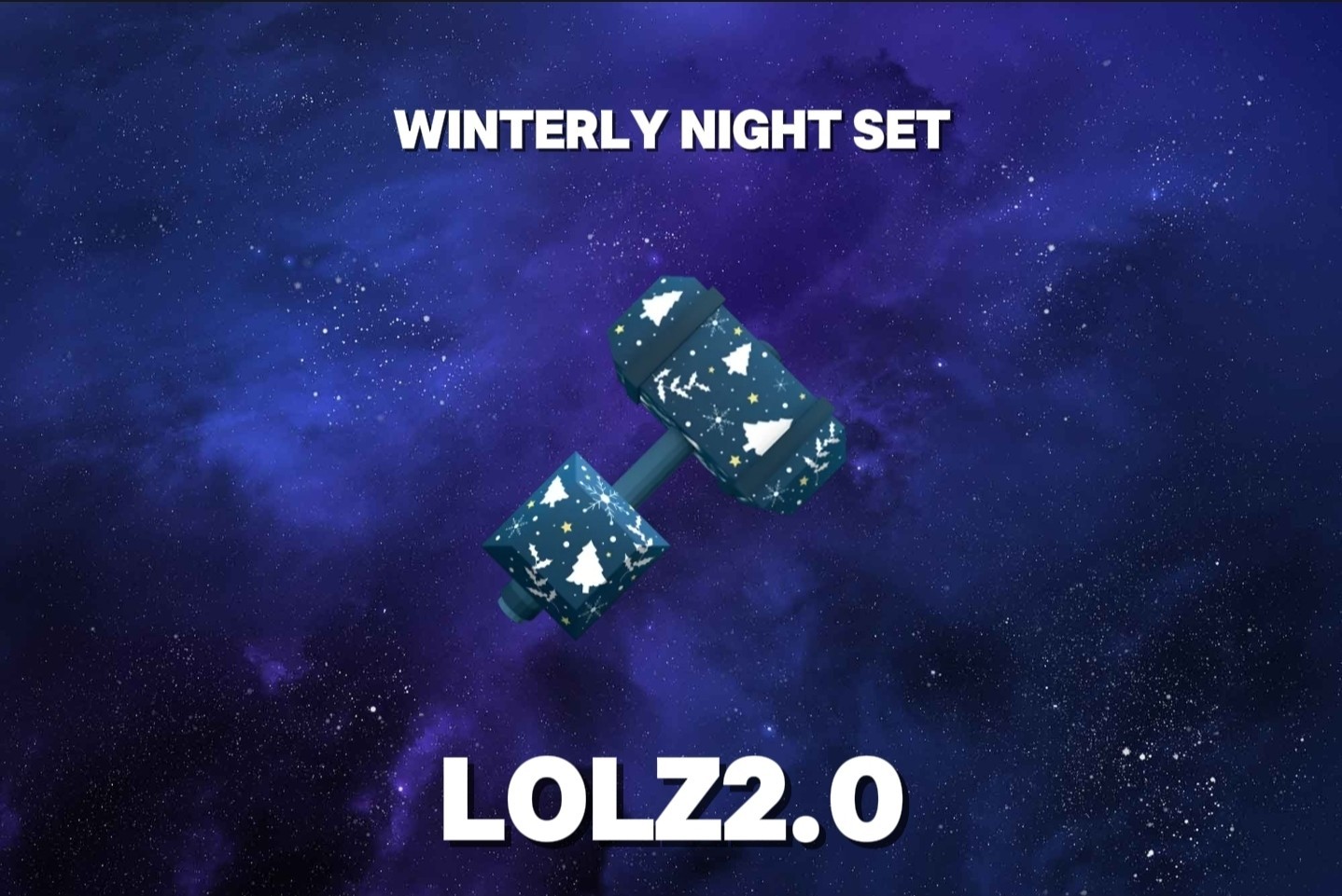 Flee The Facility Winterly Night set FTF