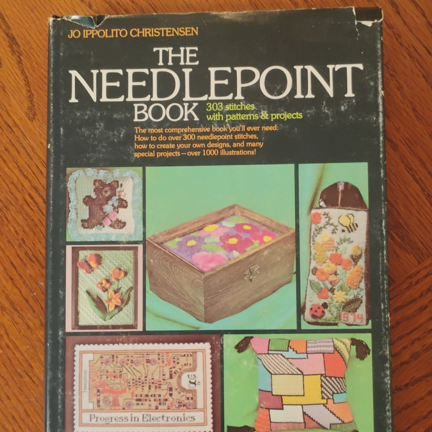 The Needlepoint Book: 303 Stitches with Patterns & Projects Vintage