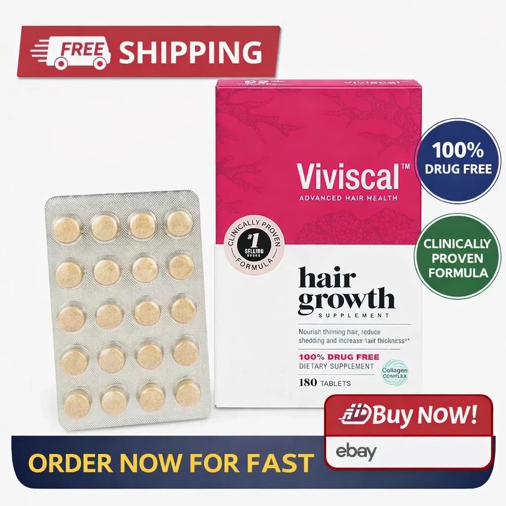 Viviscal Hair Growth Supplement for Women 180 Tablets - 3 Month Supply