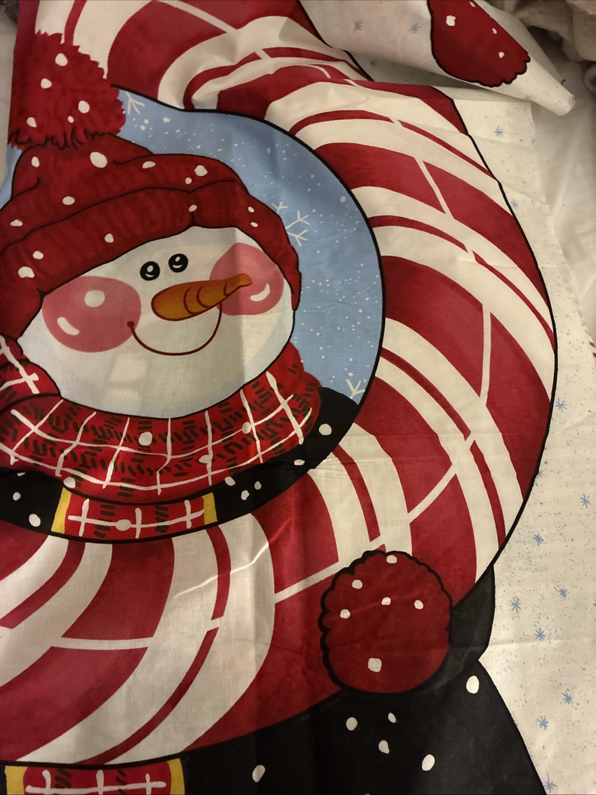 Daisy Kingdom Peppermint Wreath Door Panel