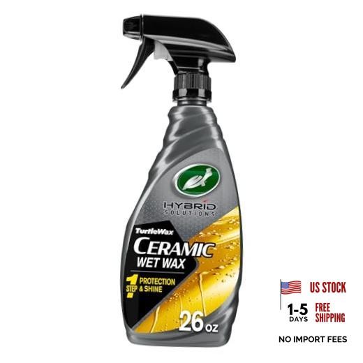 Hybrid Solutions Ceramic Wet Wax, Spray on Car Wax for 1 26 Fl Oz (Pack of 1)