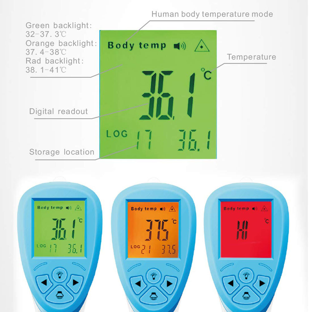 Infrared Forehead Thermometer, Non-Contact Forehead Thermometer for Adult, Kids
