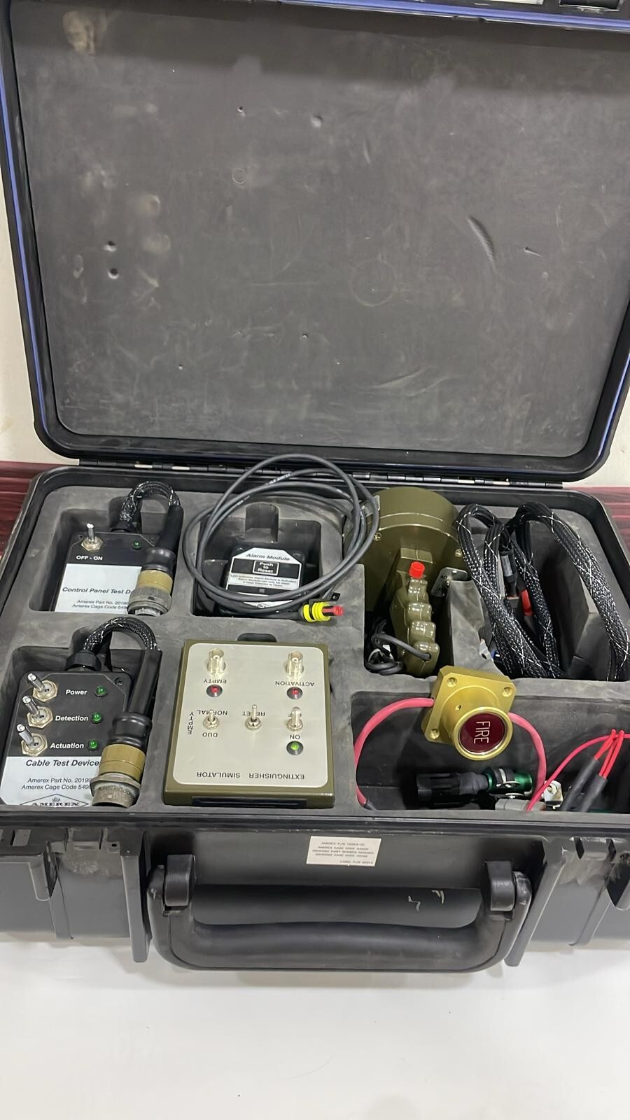 AMEREX FIRE TESTED  MADE IN THE USA