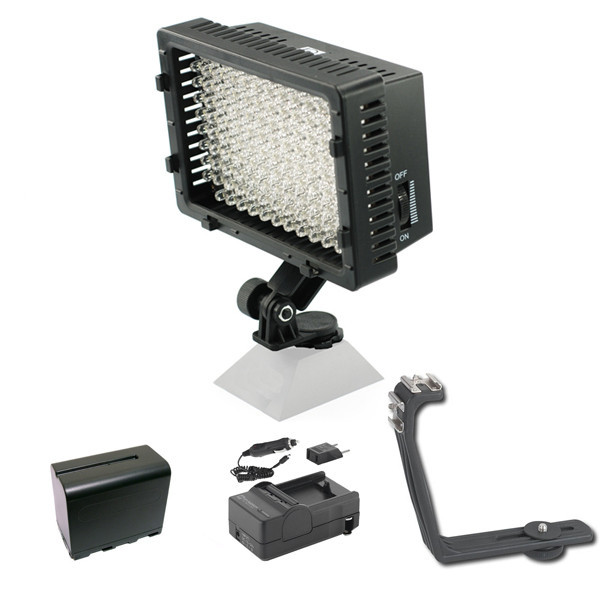 Pro NX5U 12 LED video light F970 for Sony HXR NX30 NX3 NX5 NX70U FS700R NXCAM