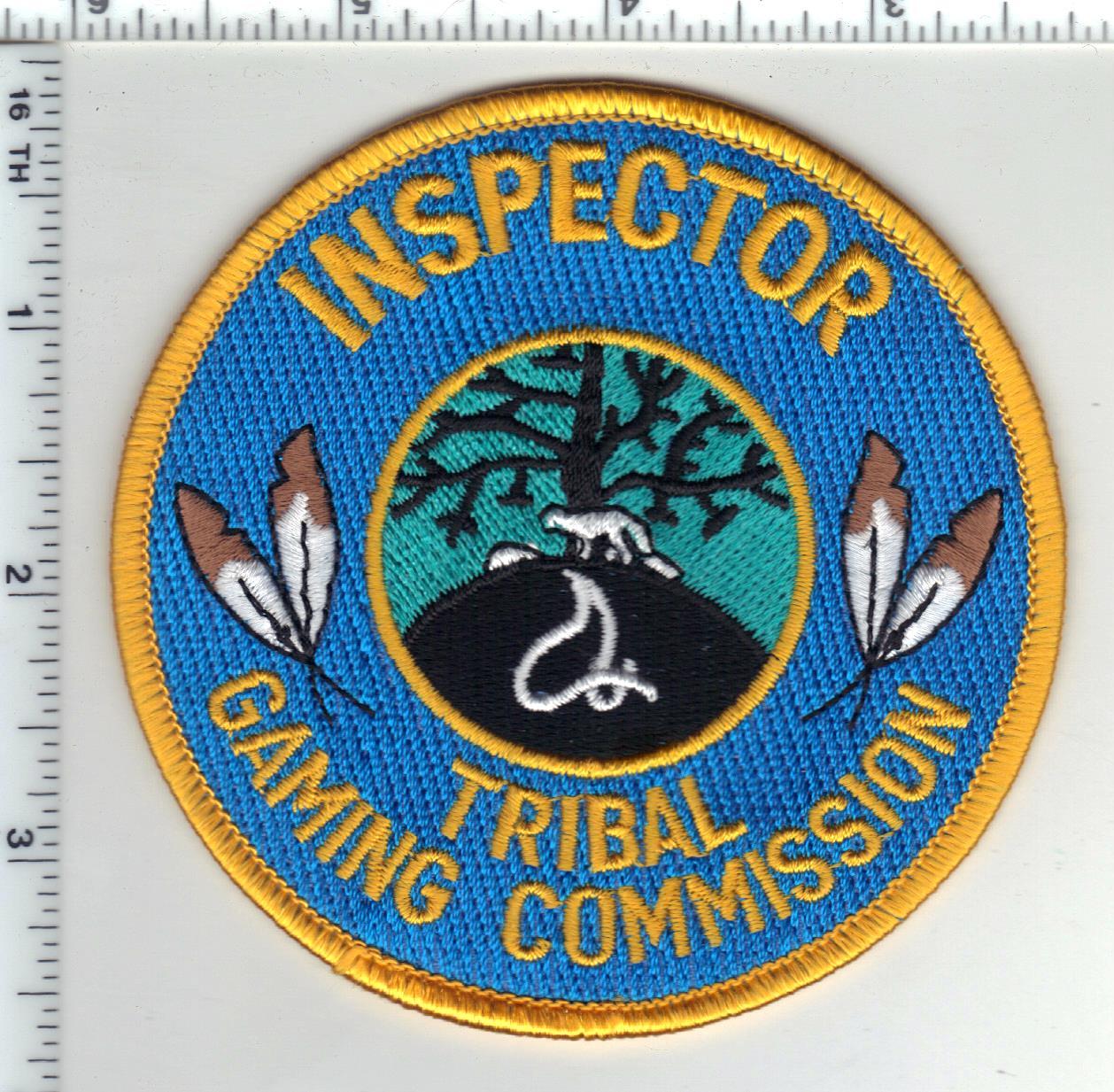 Tribal Gaming Commissioner Inspector Shoulder Patch - Foxwoods (Connecticut)