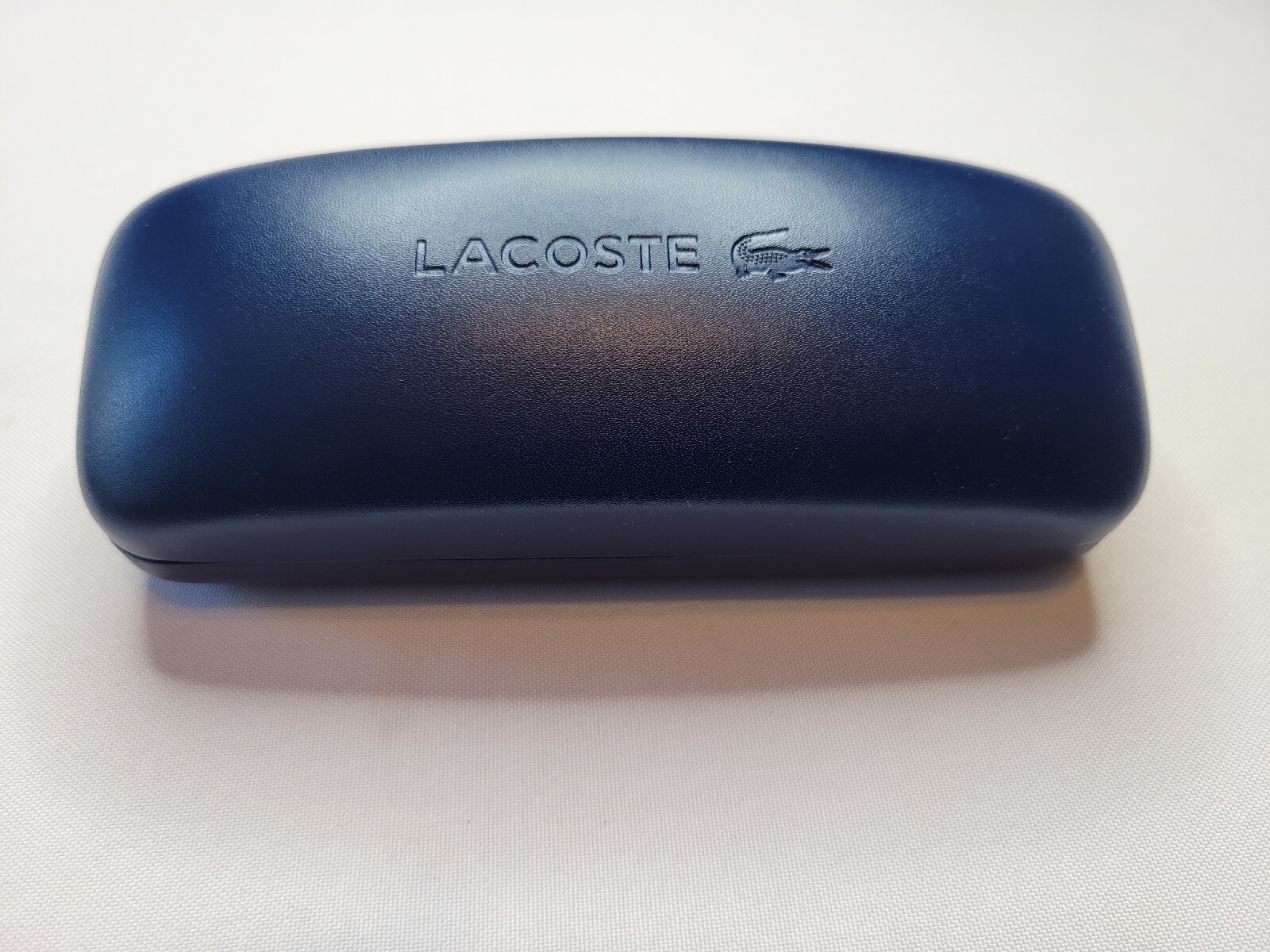 LACOSTE MEDIUM DARK BLUE HARD SUNGLASS CASE