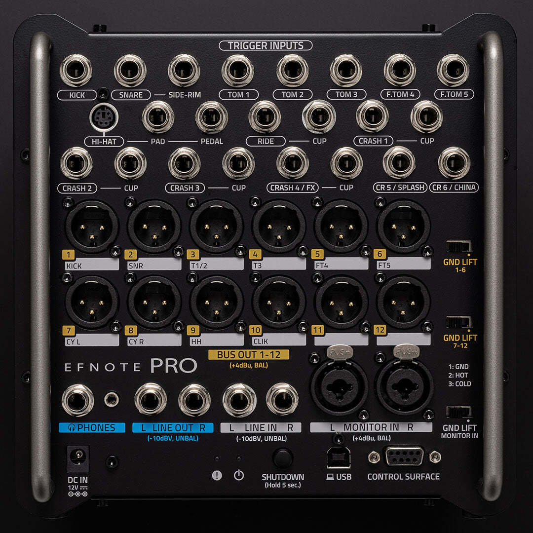 EFNOTE Pro Stage Drums Module & Breakout Box System