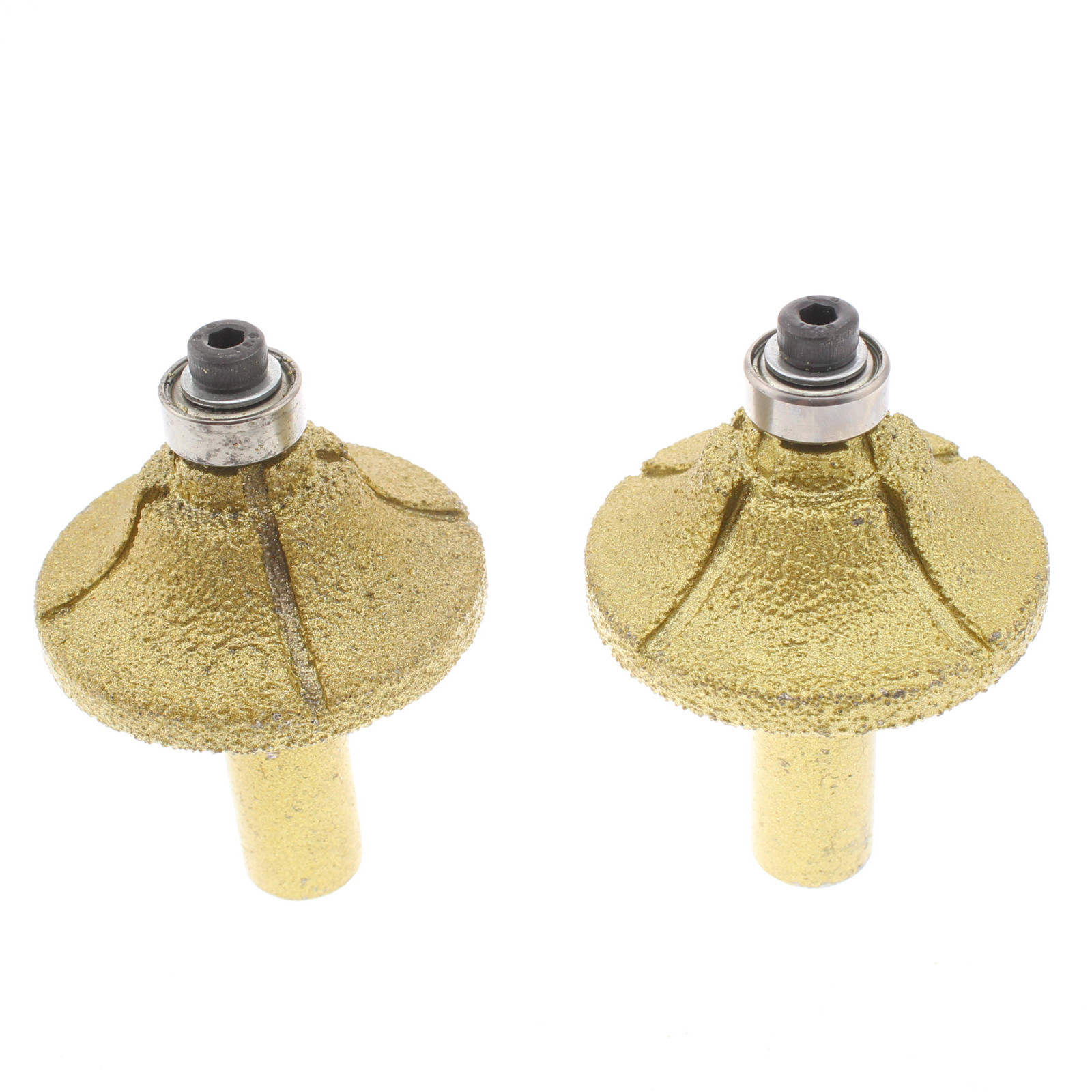 60 Grit 42mm Diamond BRAZED Wheel Router Bit