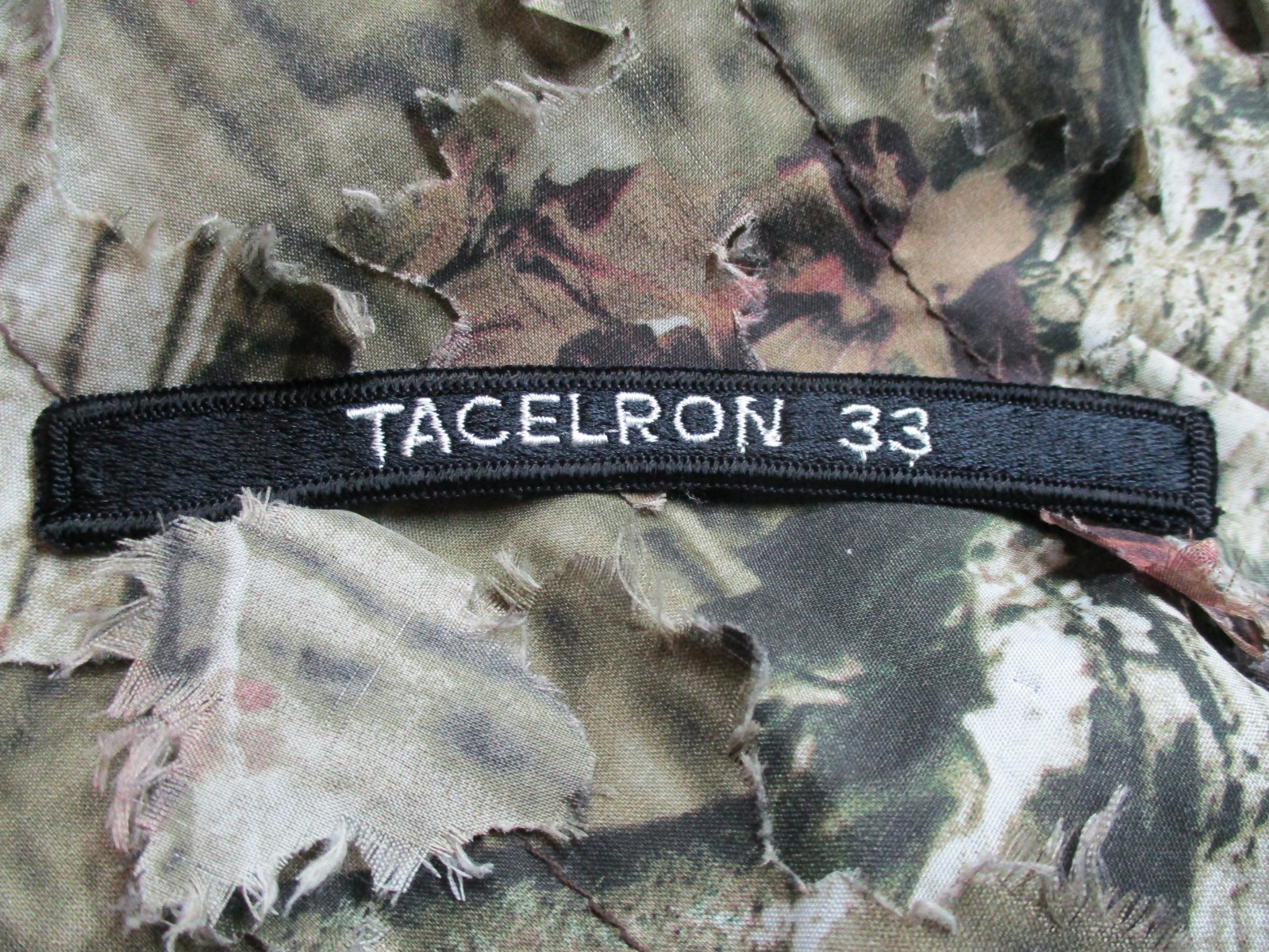Tacelron 33 Military Tab Patch