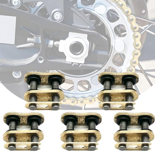 5 Pcs 520 Chain Master Link O-Ring Connecting Links Compatible with Motorcycle