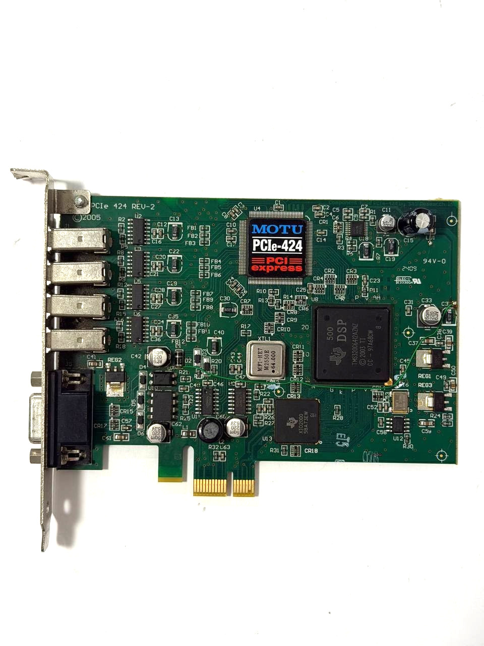MOTU PCIe-424 Audio Interface Card PCI Express