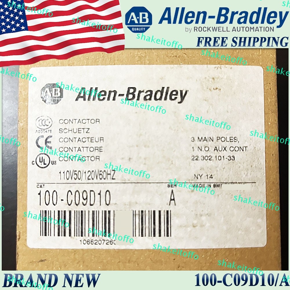 New in Box 1PC 100-C09D10/A 100-C IEC Contactor Screw Terminals 100-C09D10 serA