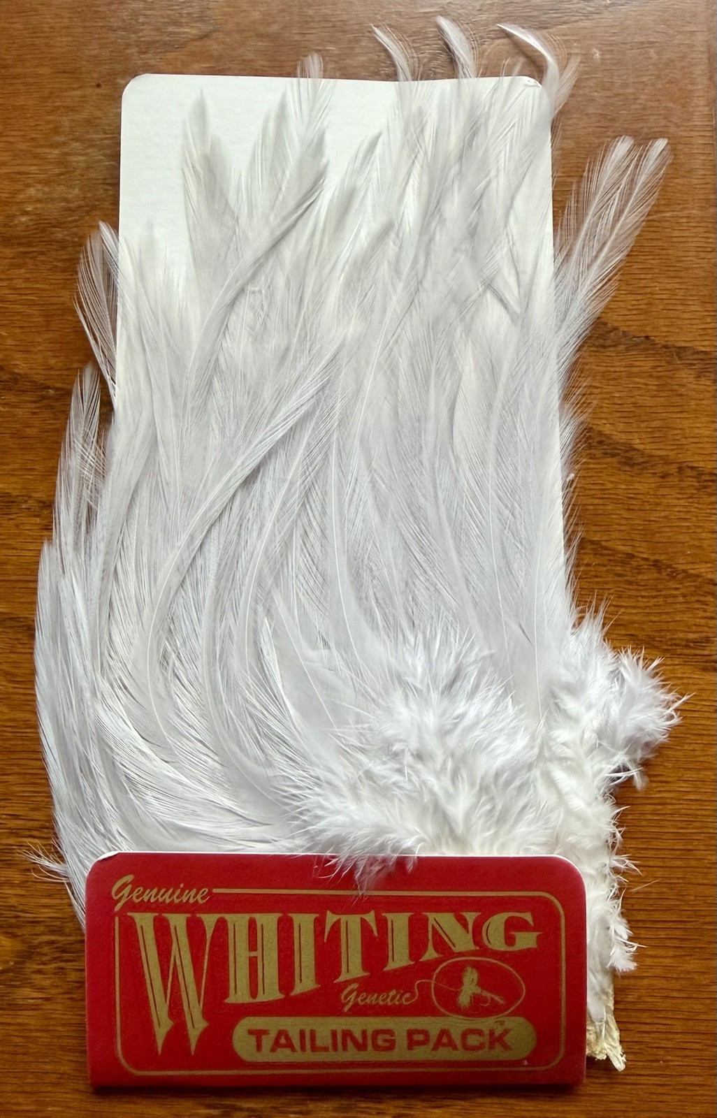 Whiting Tailing Pack Light Dyed Dun 349-SH-E-L